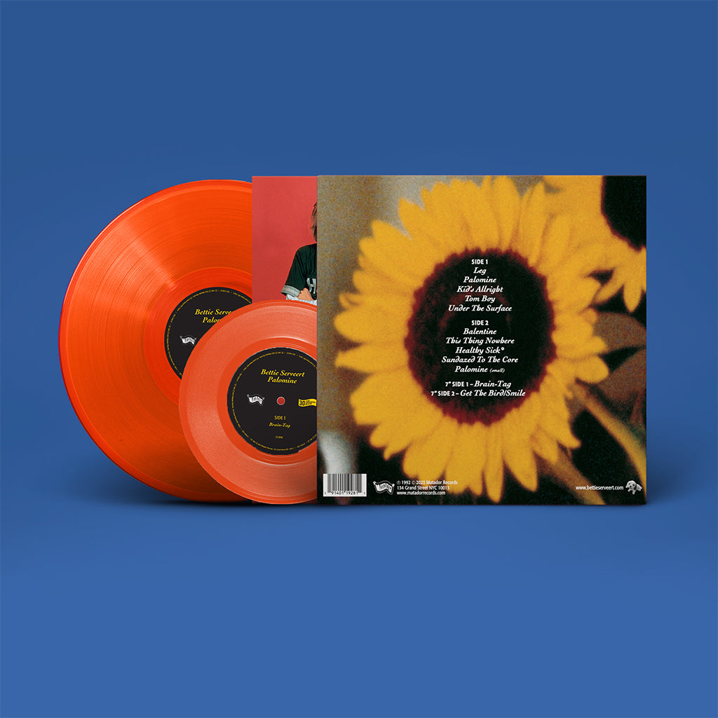 BETTIE SERVEERT - Palomine - 30th Anniversary Deluxe Edition w/ Bonus 7" - LP - Orange Vinyl