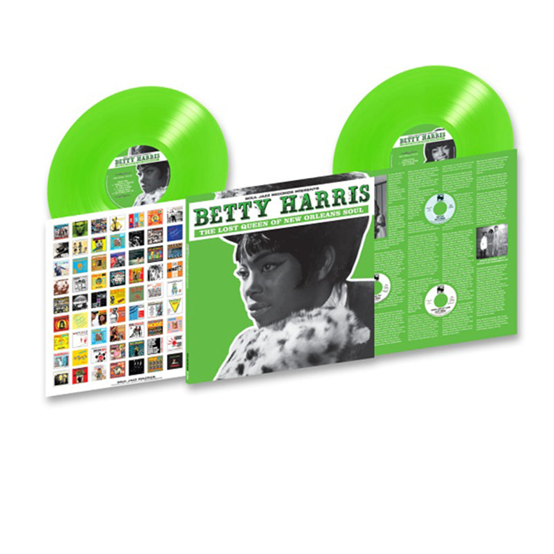 BETTY HARRIS - The Lost Queen Of New Orleans Soul - 2LP - Green Vinyl [RSD 2022]