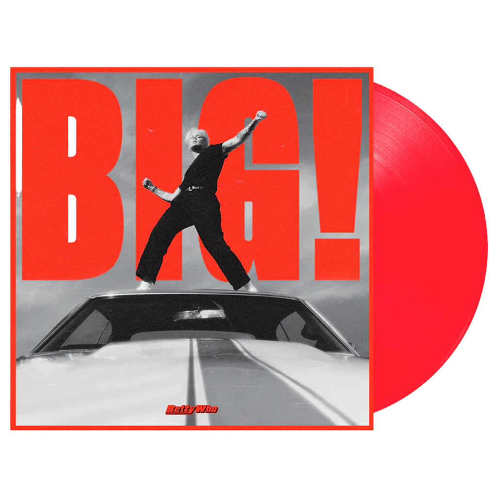 BETTY WHO - BIG! - LP - Neon Coral Coloured Vinyl [FEB 3]