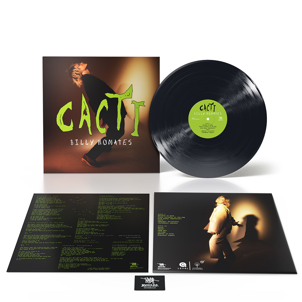 BILLY NOMATES - CACTI - LP - Black Vinyl