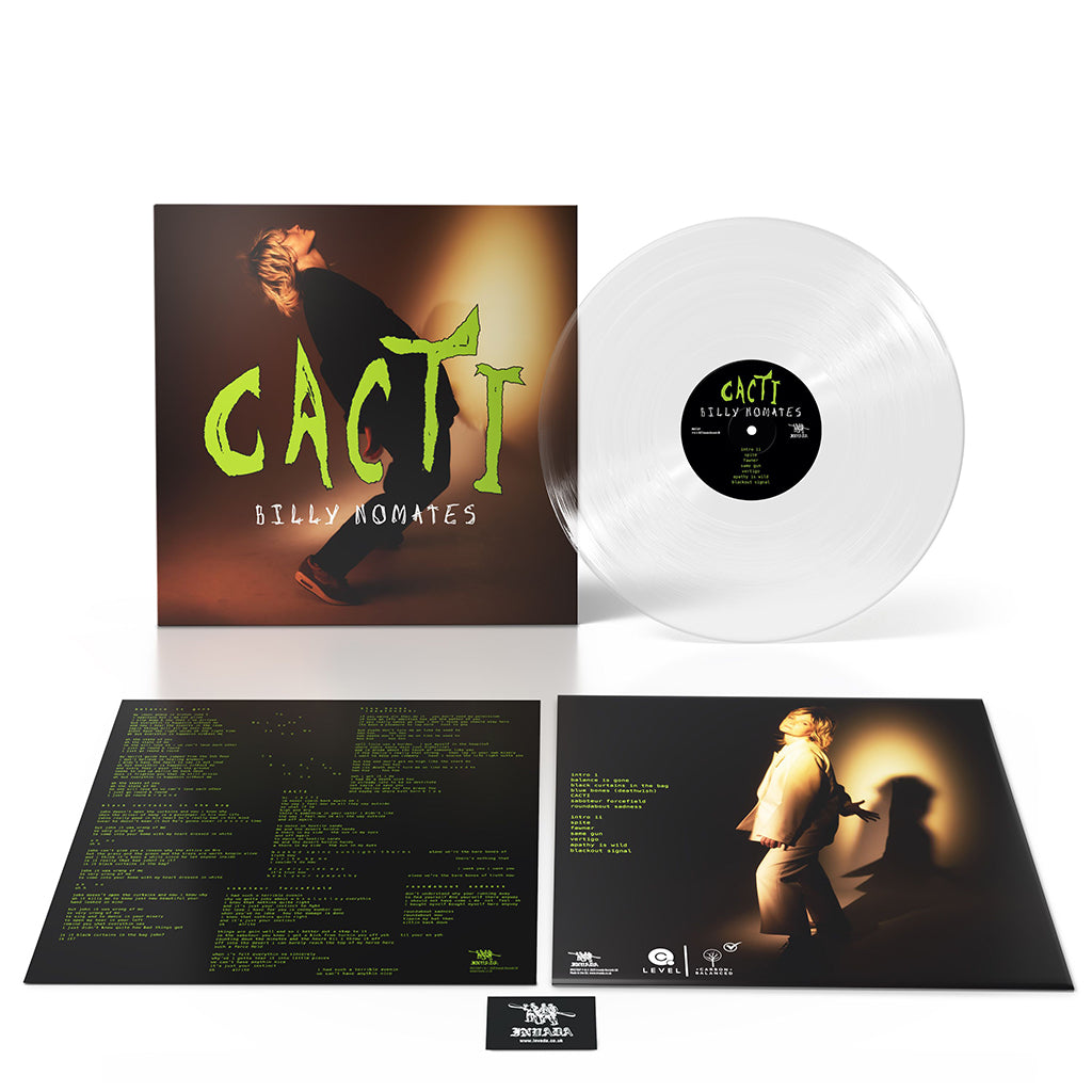 BILLY NOMATES - CACTI - LP - Clear Vinyl