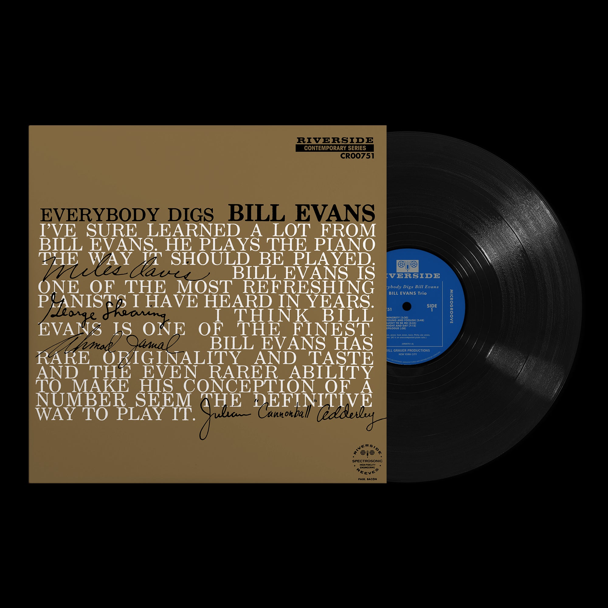 BILL EVANS TRIO - Everybody Digs Bill Evans - 1 LP [RSD 2024]