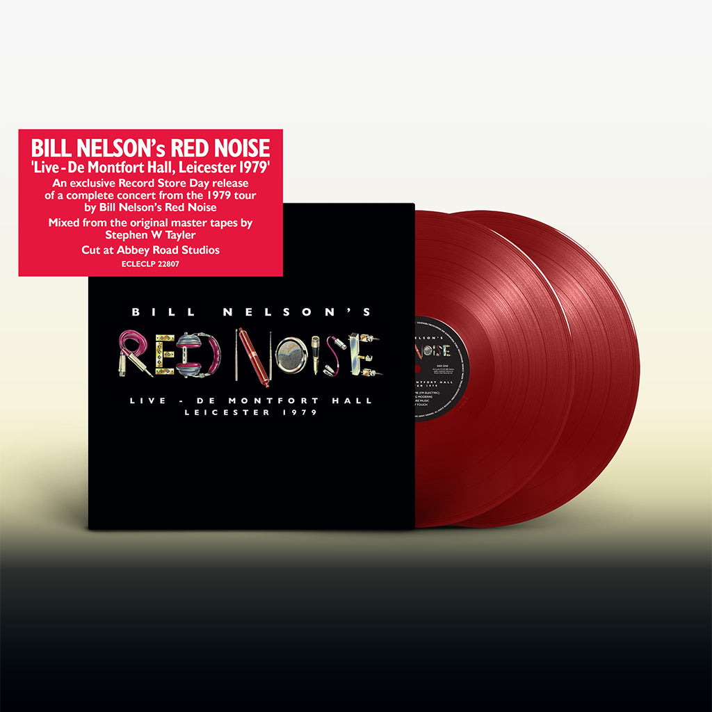 BILL NELSON'S RED NOISE - Live at the De Montfort Hall, Leicester 1979 - 2LP - Red Vinyl [RSD23]