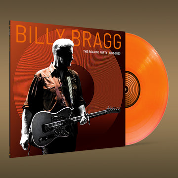 BILLY BRAGG - The Roaring Forty 1983-2023 - LP - Orange Vinyl