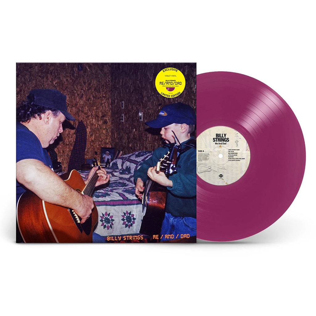 BILLY STRINGS - Me/and/Dad - LP - Violet Vinyl