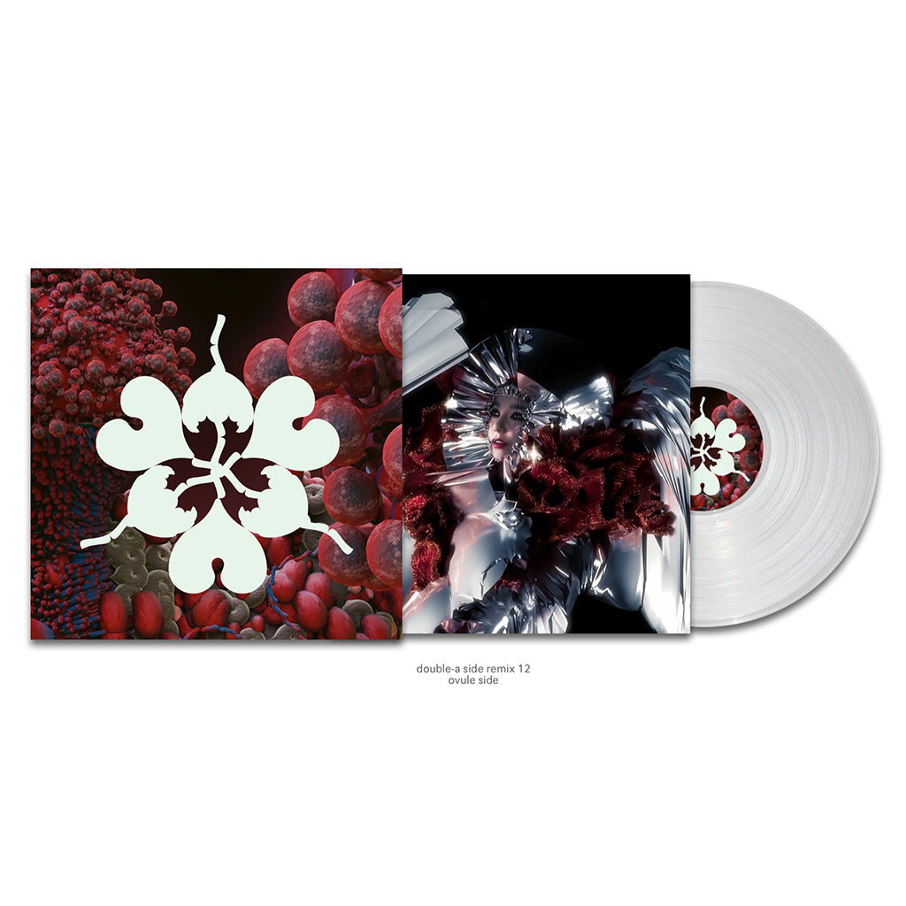 BJORK - Ovule (Sega Bodega Remix) / Atopos (sideproject Remix) - 12" - Crystal Clear Vinyl [RSD23]