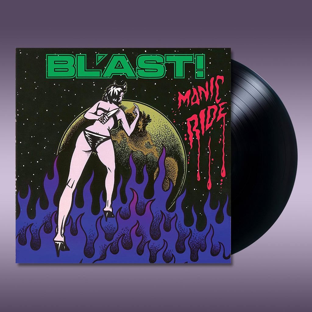 BL’AST! - Manic Ride (Remastered) - LP - Gatefold Vinyl