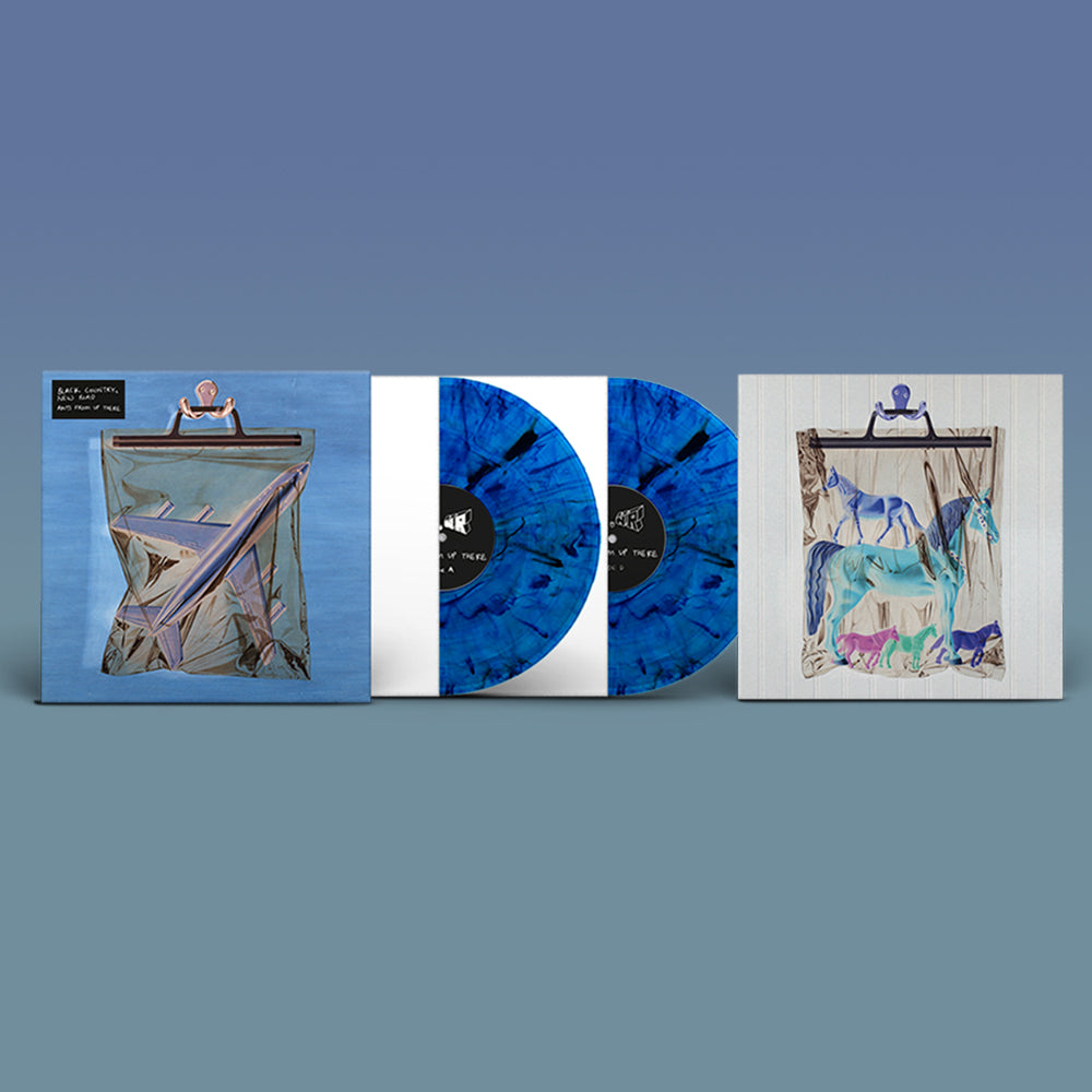 BLACK COUNTRY, NEW ROAD - Ants From Up There - 2LP - Blue Marbled Vinyl
