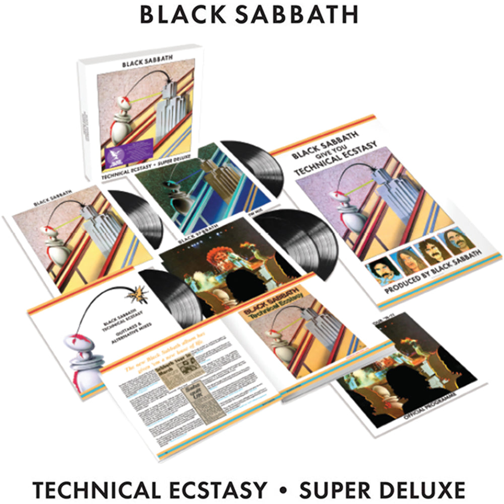BLACK SABBATH - Technical Ecstasy (Super Deluxe Edition) - 5LP - 180g Vinyl Boxset