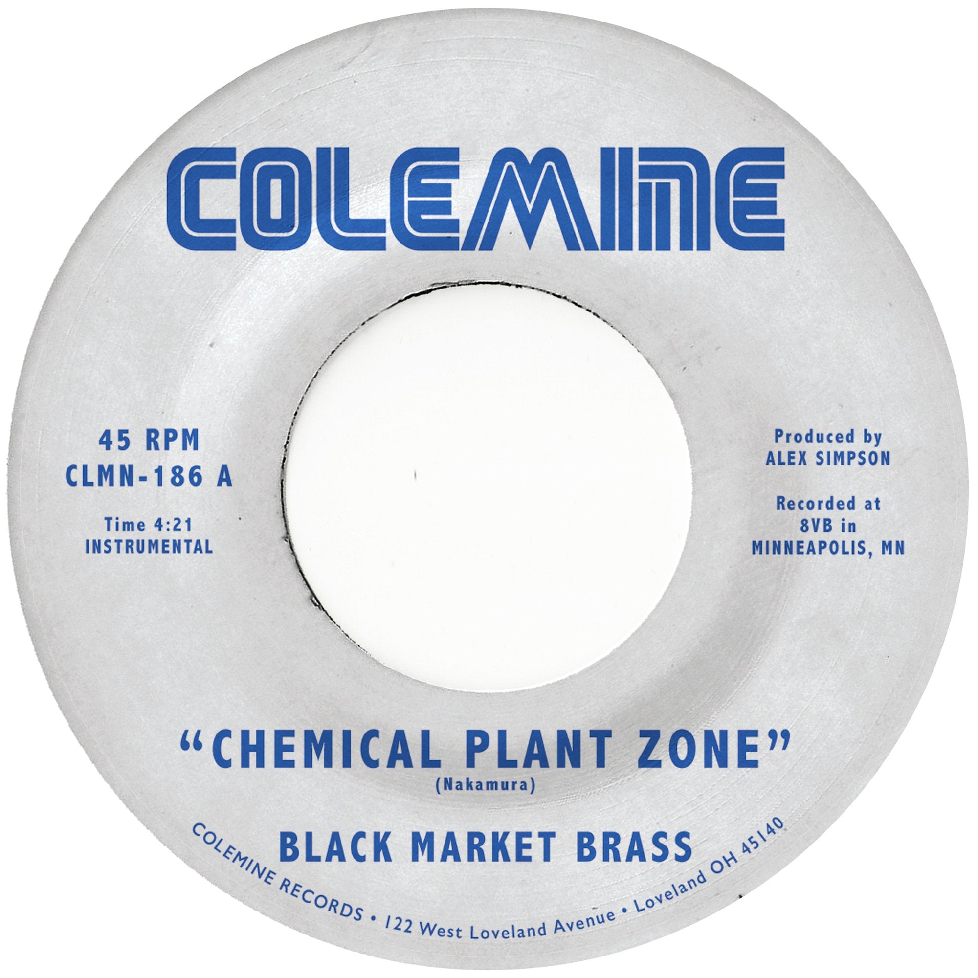 BLACK MARKET BRASS - Chemical Plant Zone - 7" - Vinyl