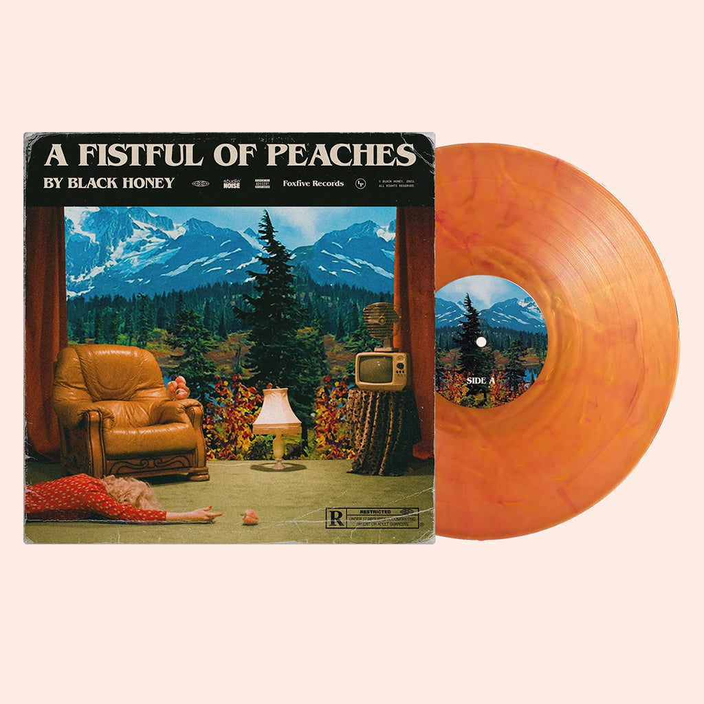 BLACK HONEY - A Fistful Of Peaches - LP - Peach Vinyl