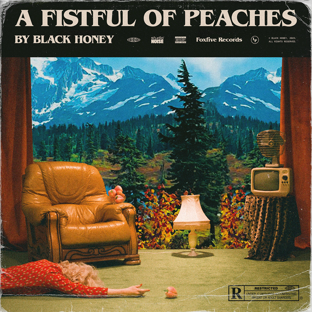 BLACK HONEY - A Fistful Of Peaches - LP - Peach Vinyl