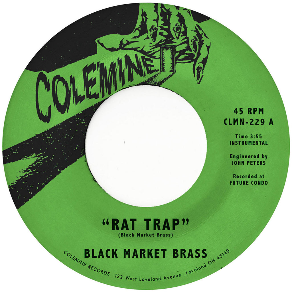 BLACK MARKET BRASS - Rat Trap / Chop Bop - 7" - Purple Swirl Vinyl