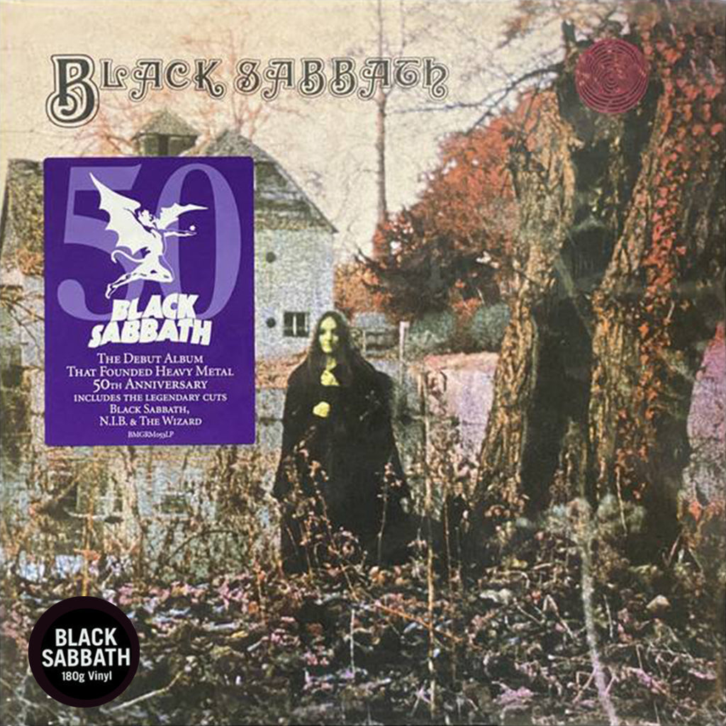 BLACK SABBATH - Black Sabbath (50th Anniversary Ed.) - LP - Gatefold 180g Vinyl
