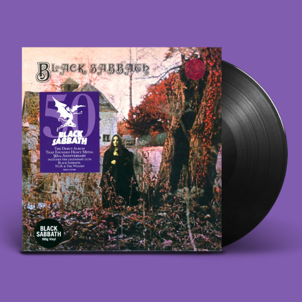 BLACK SABBATH - Black Sabbath (50th Anniversary Ed.) - LP - Gatefold 180g Vinyl