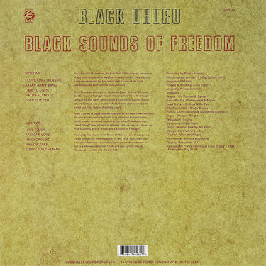 BLACK UHURU - Black Sounds Of Freedom (Repress) - LP - Vinyl