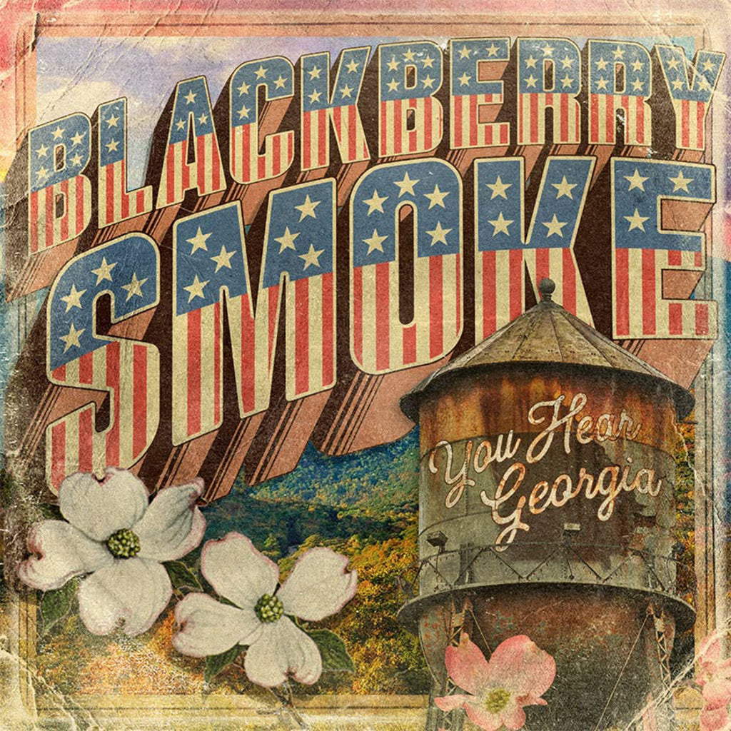 BLACKBERRY SMOKE - You Hear Georgia (2023 Repress w/ Etching) - 2LP - Gatefold Brick Red Vinyl