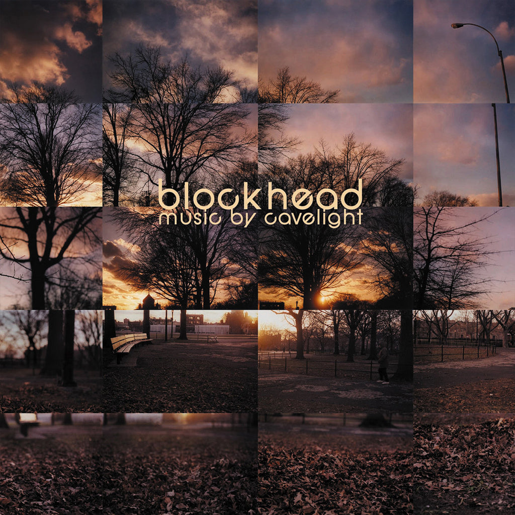 BLOCKHEAD - Music By Cavelight (2022 Repress) - 2LP + Bonus 12" - 180g Burnt Orange Marbled Coloured Vinyl