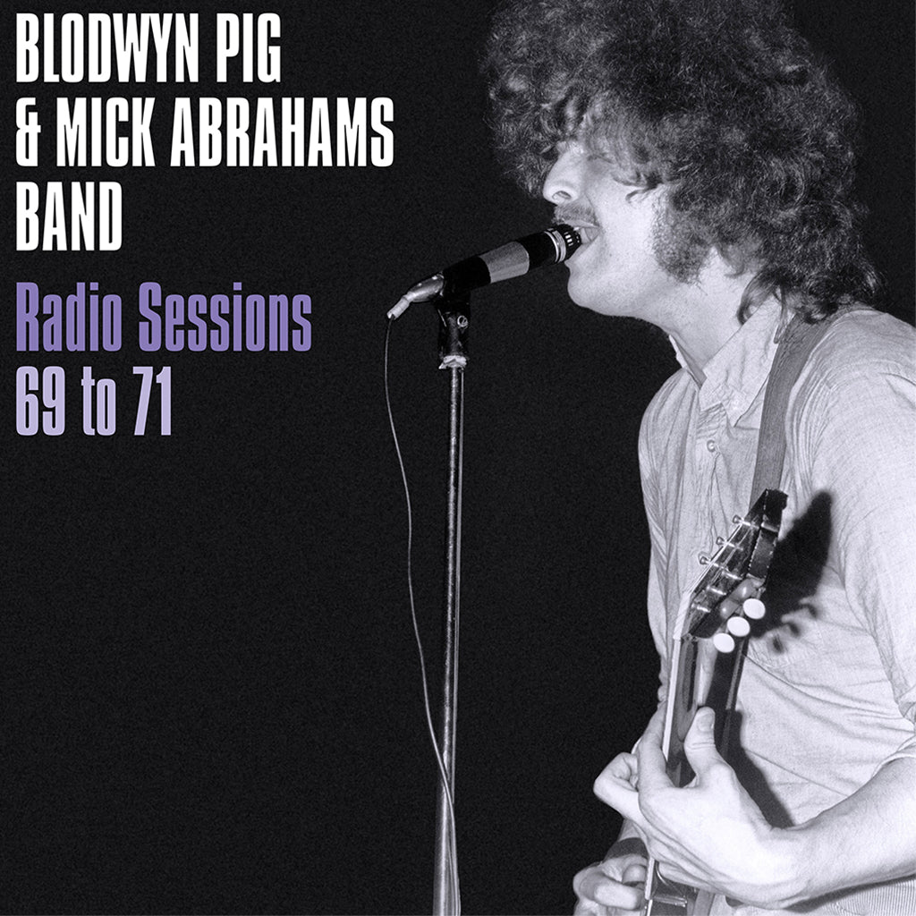MICK ABRAHAMS' BLODWYN PIG - Radio Sessions 1969-71 - LP - Blue Vinyl