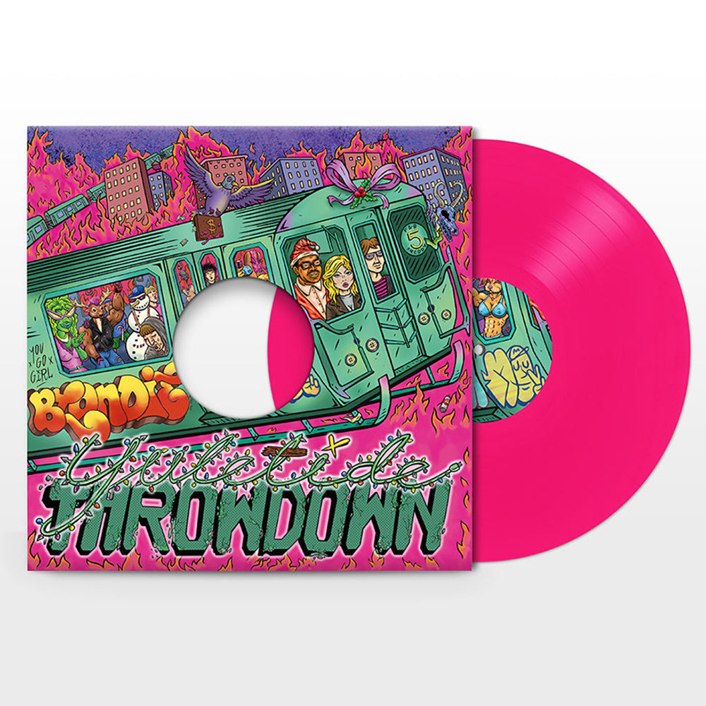 BLONDIE (FEAT. FAB 5 FREDDY) - Yuletide Throwdown EP - 12" EP - 180g Pink Vinyl