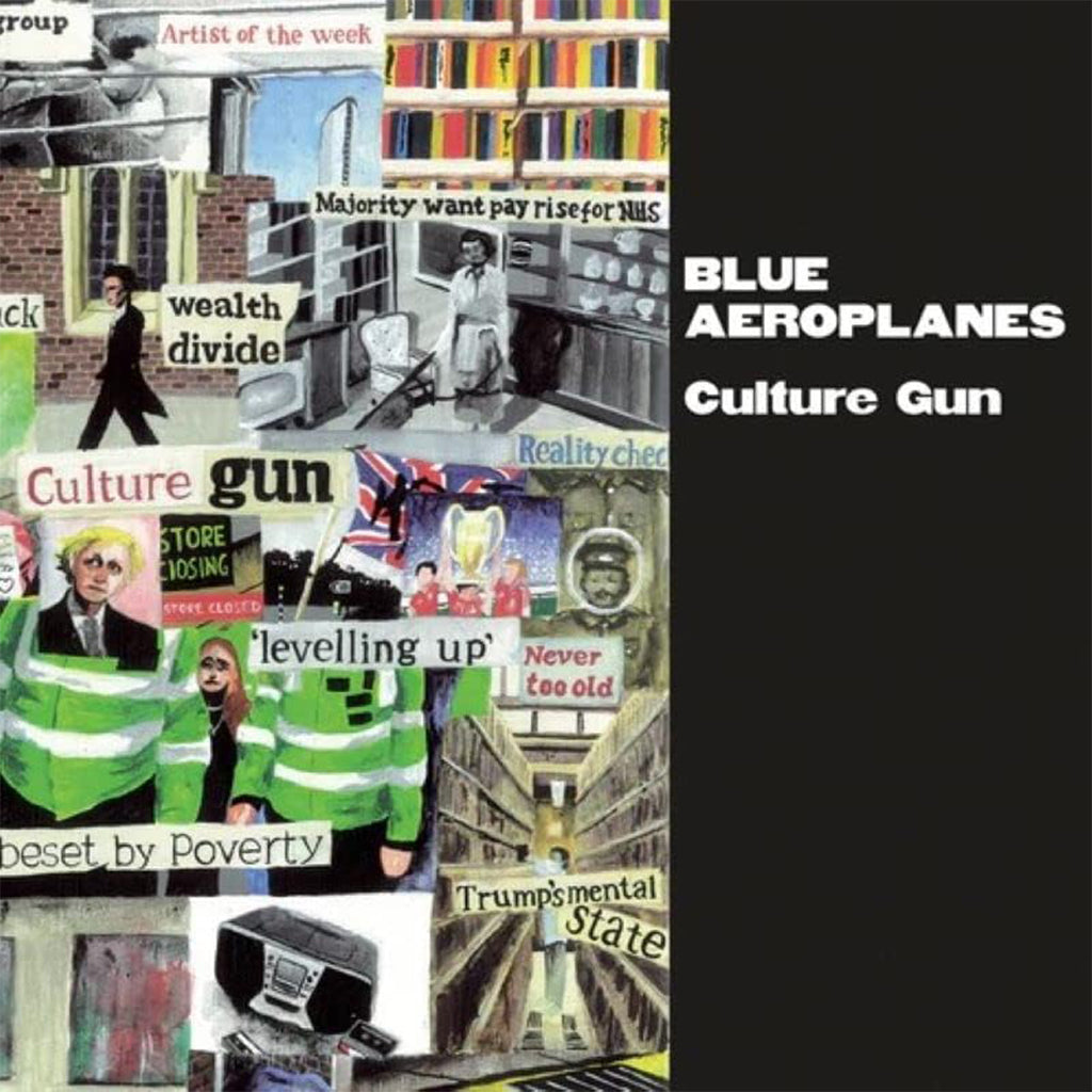 BLUE AEROPLANES - Culture Gun - LP - Vinyl