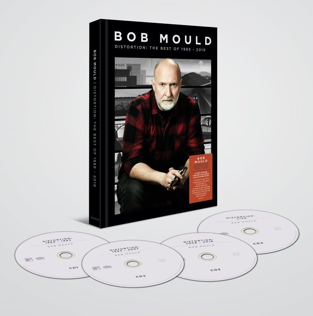 BOB MOULD - Distortion: The Best Of 1989-2019 - 4CD - 'Book' Boxset