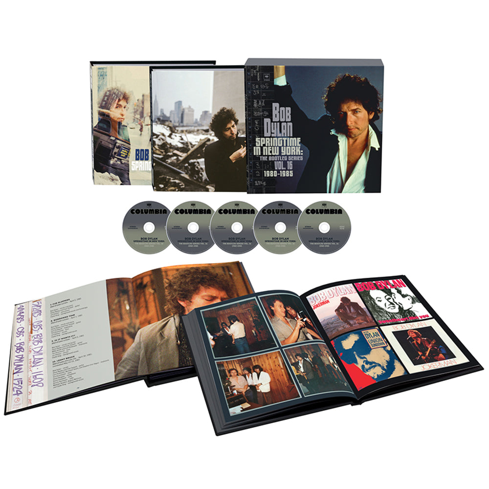BOB DYLAN - Springtime In New York: The Bootleg Series Vol. 16 (1980-1985) - 5CD - Deluxe Boxset