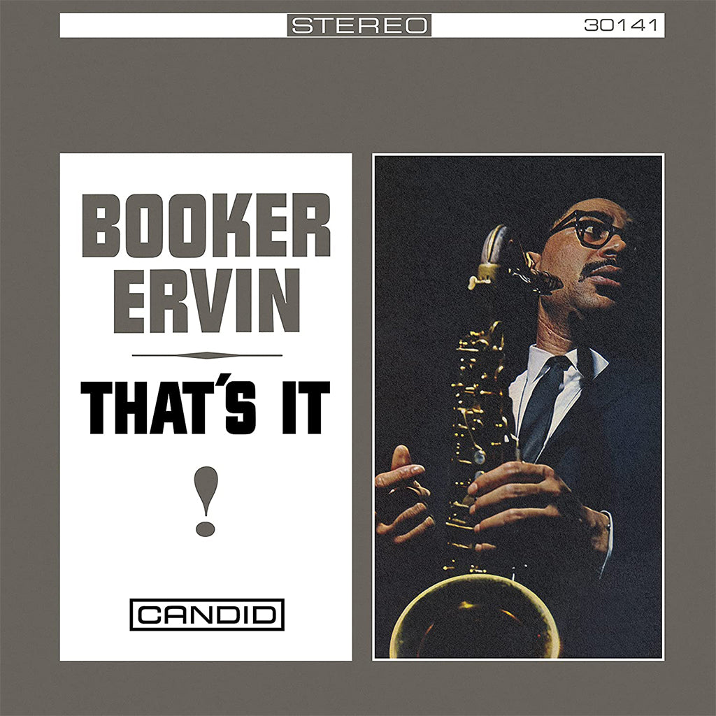 BOOKER ERVIN - That's It! (2022 Reissue) - LP - 180g Vinyl]