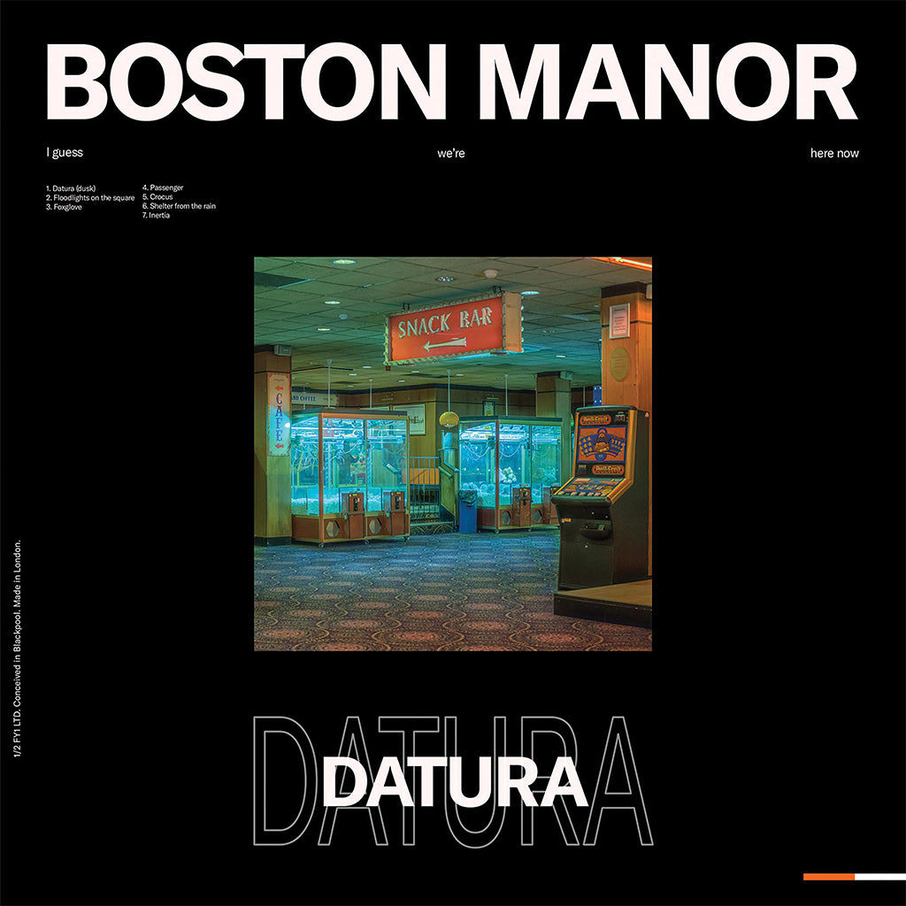 BOSTON MANOR - Datura - LP - Transparent Blue Vinyl