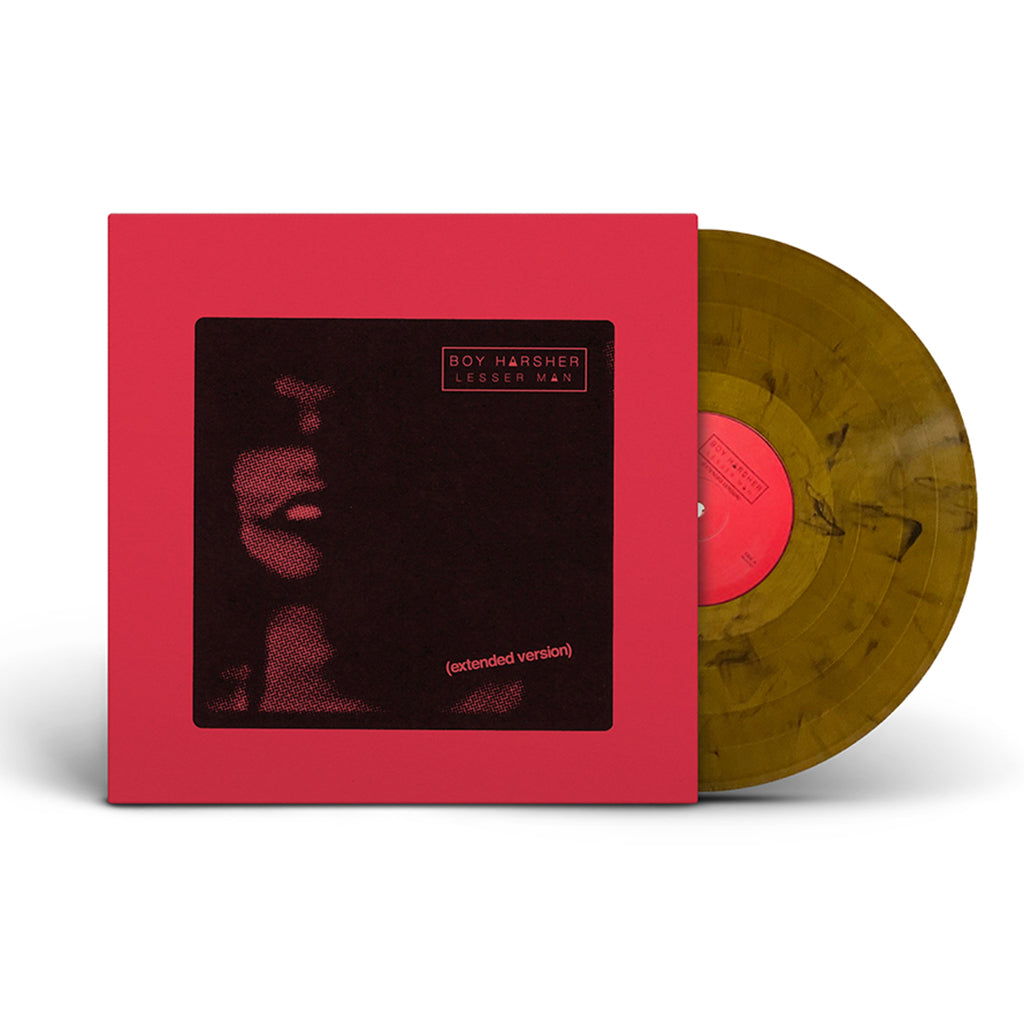 BOY HARSHER - Lesser Man (Extended Version) - LP - Clear Yellow w/ Black Smoke Vinyl