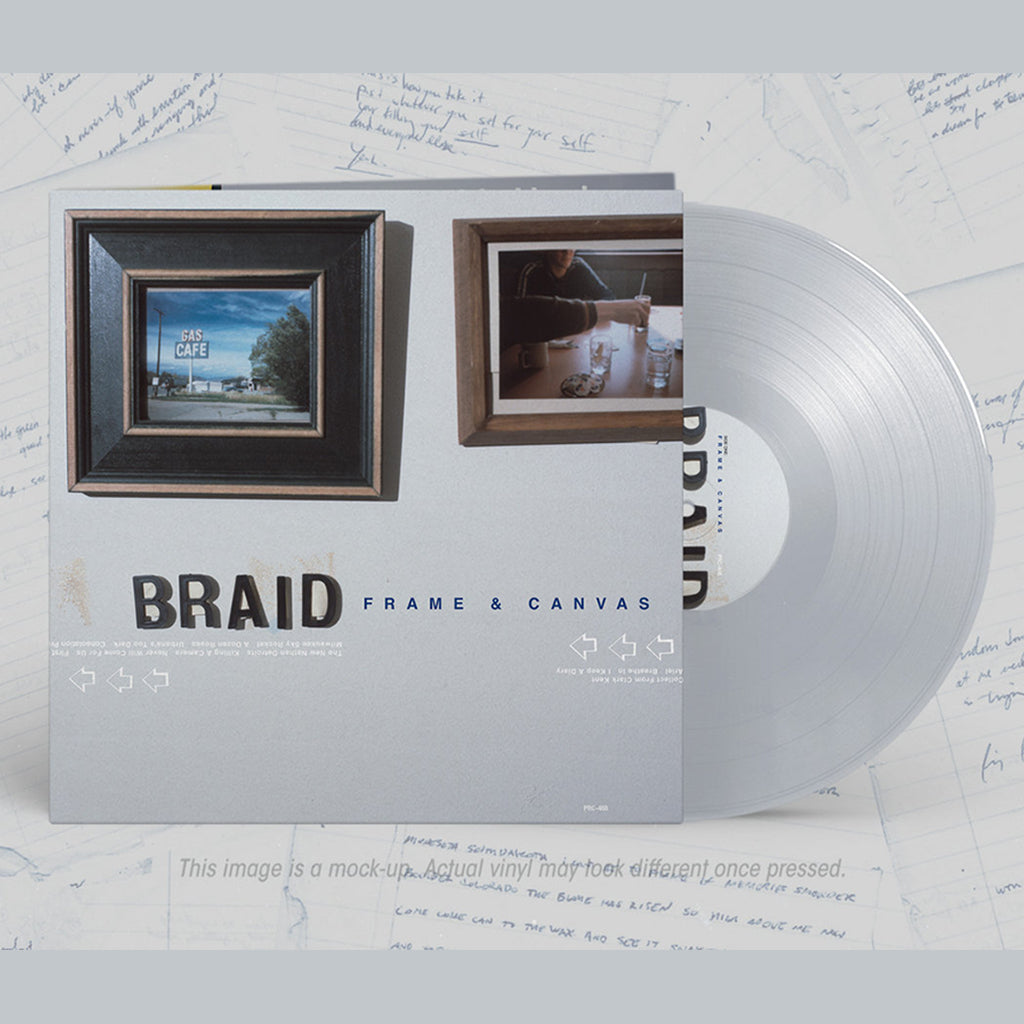 BRAID - Frame & Canvas (25th Anniversary Edition - 2023 Remaster) - LP - Deluxe Gatefold Silver Vinyl