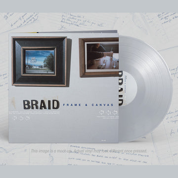 BRAID - Frame & Canvas (25th Anniversary Edition - 2023 Remaster) - LP - Deluxe Gatefold Silver Vinyl