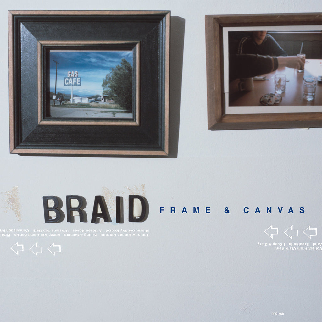 BRAID - Frame & Canvas (25th Anniversary Edition - 2023 Remaster) - LP - Deluxe Gatefold Silver Vinyl