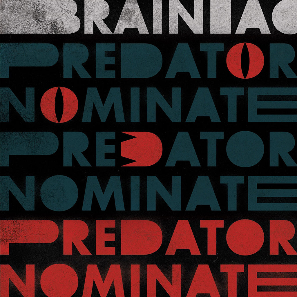 BRAINIAC - The Predator Nominate EP - LP - Opaque Silver Vinyl [JAN 20]