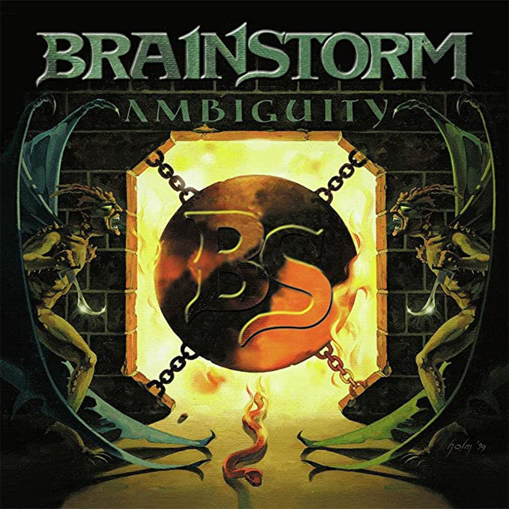 BRAINSTORM - Ambiguity (2023 Reissue) - 2LP - Gatefold Orange & Black Marbled Vinyl [MAR 10]