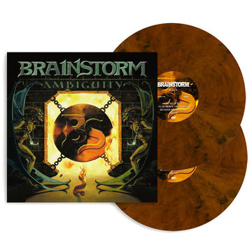 BRAINSTORM - Ambiguity (2023 Reissue) - 2LP - Gatefold Orange & Black Marbled Vinyl [MAR 10]