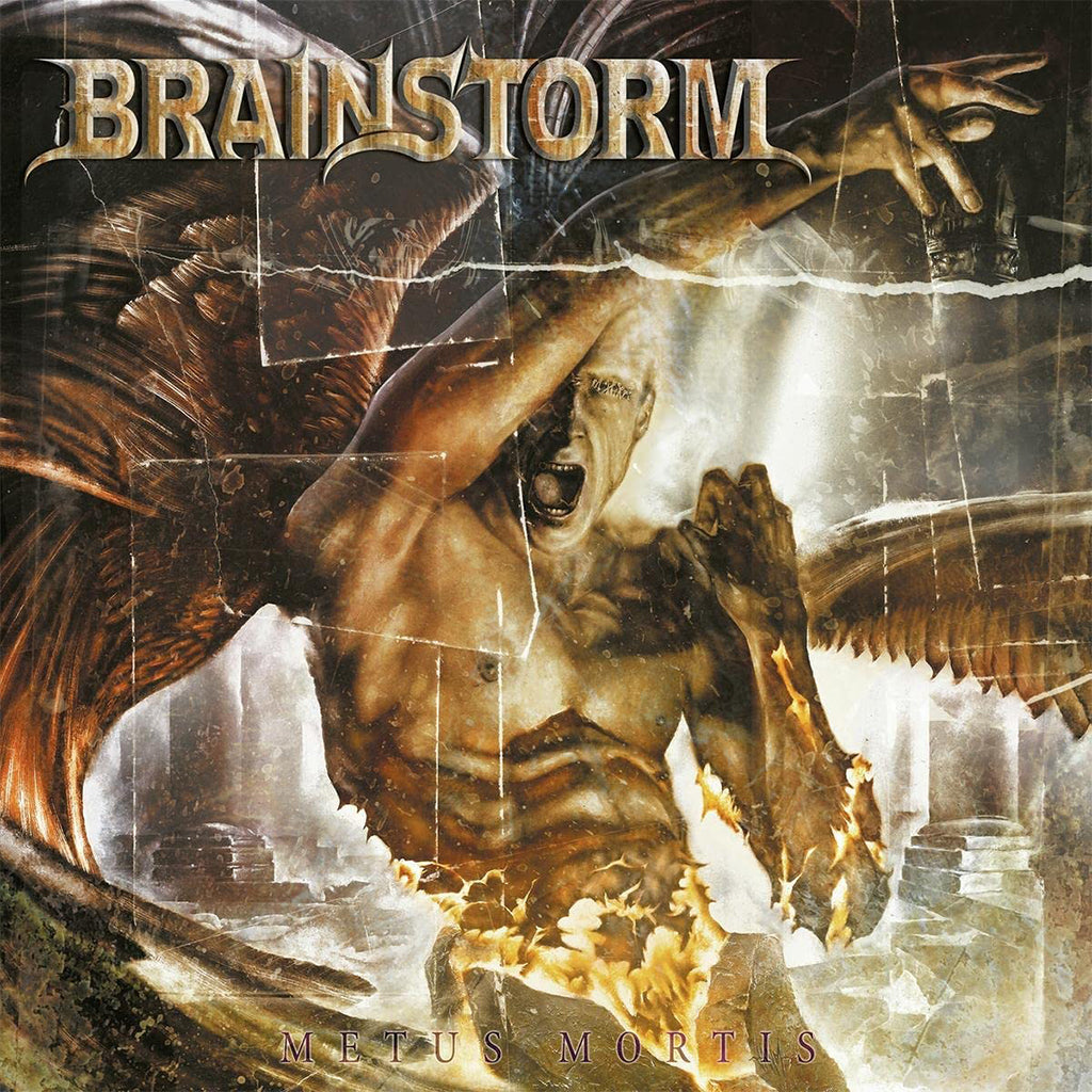BRAINSTORM - Metus Mortis (2023 Reissue) - 2LP - Gatefold Yellow & Black Marbled Vinyl [MAR 10]