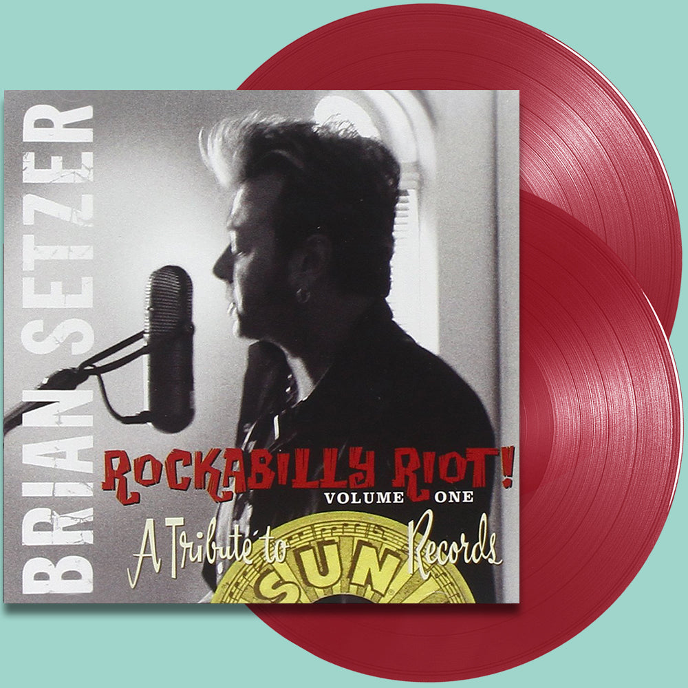 BRIAN SETZER - Rockabilly Riot! Volume One - A Tribute To Sun Records - 2LP - Red Vinyl