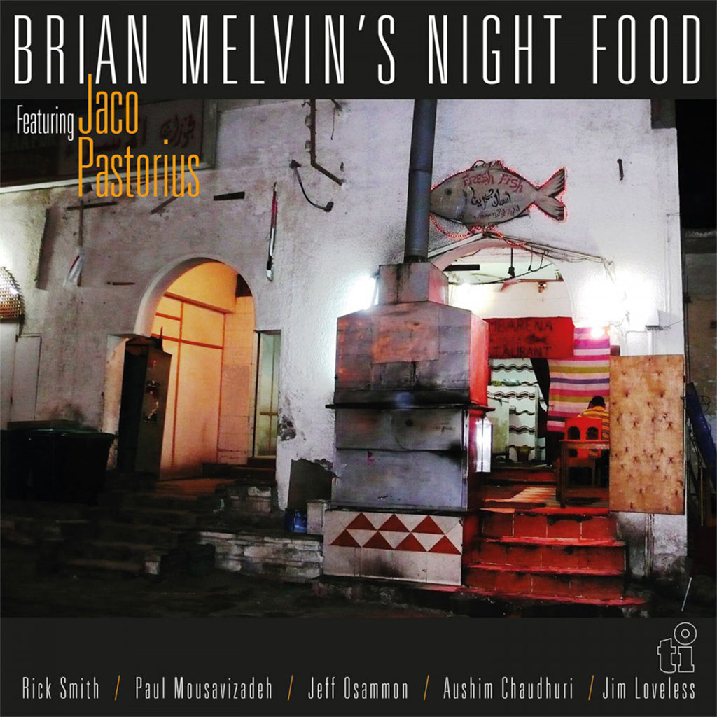 BRIAN MELVIN FEATURING JACO PASTORIUS - Night Food (2022 Reissue) - LP - 180g Yellow Vinyl