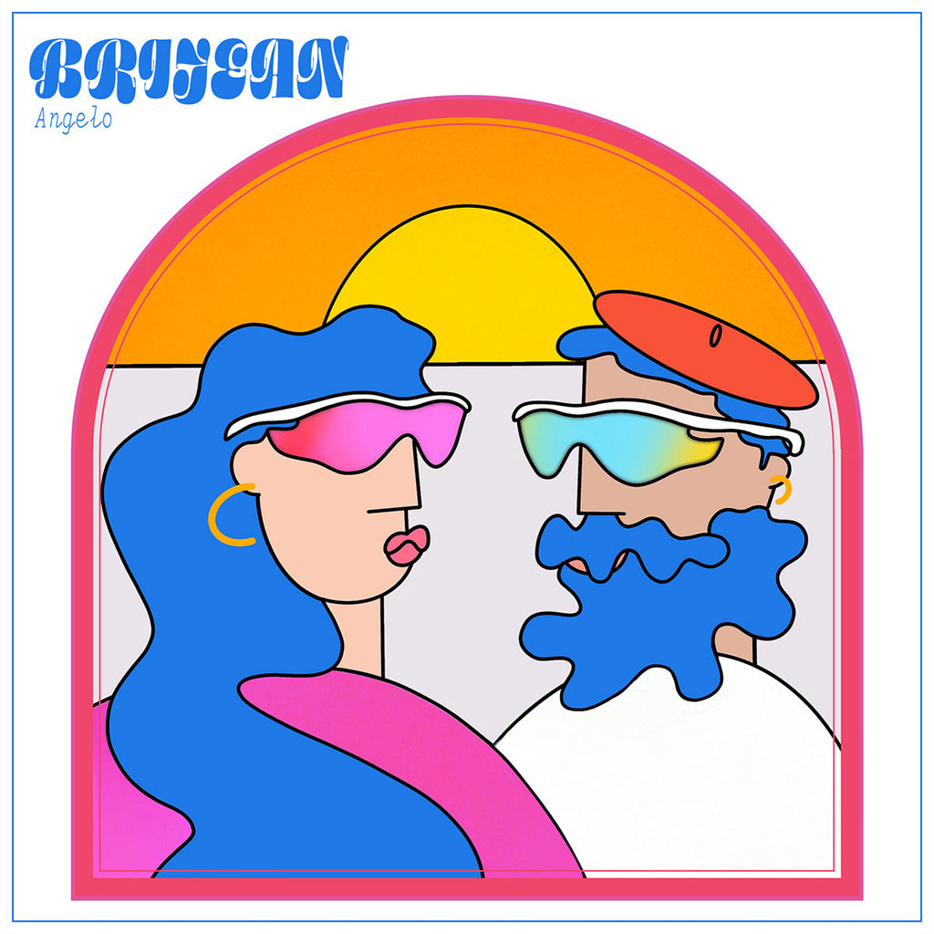 BRIJEAN - Angelo (w/ Bonus Cover Art Print) - LP - Pink & Blue Marbled Vinyl [APR 7]