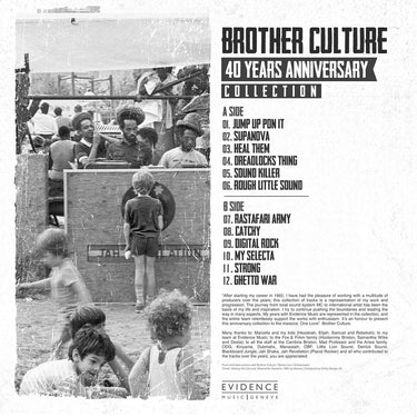 BROTHER CULTURE - 40 Years Anniversary - LP - Vinyl