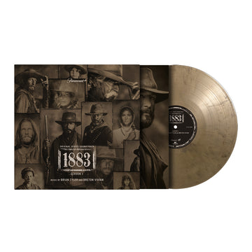 BRIAN TYLER & BRETON VIVIAN - 1883 (OST) - LP - 180g Gold & Black Marbled Vinyl