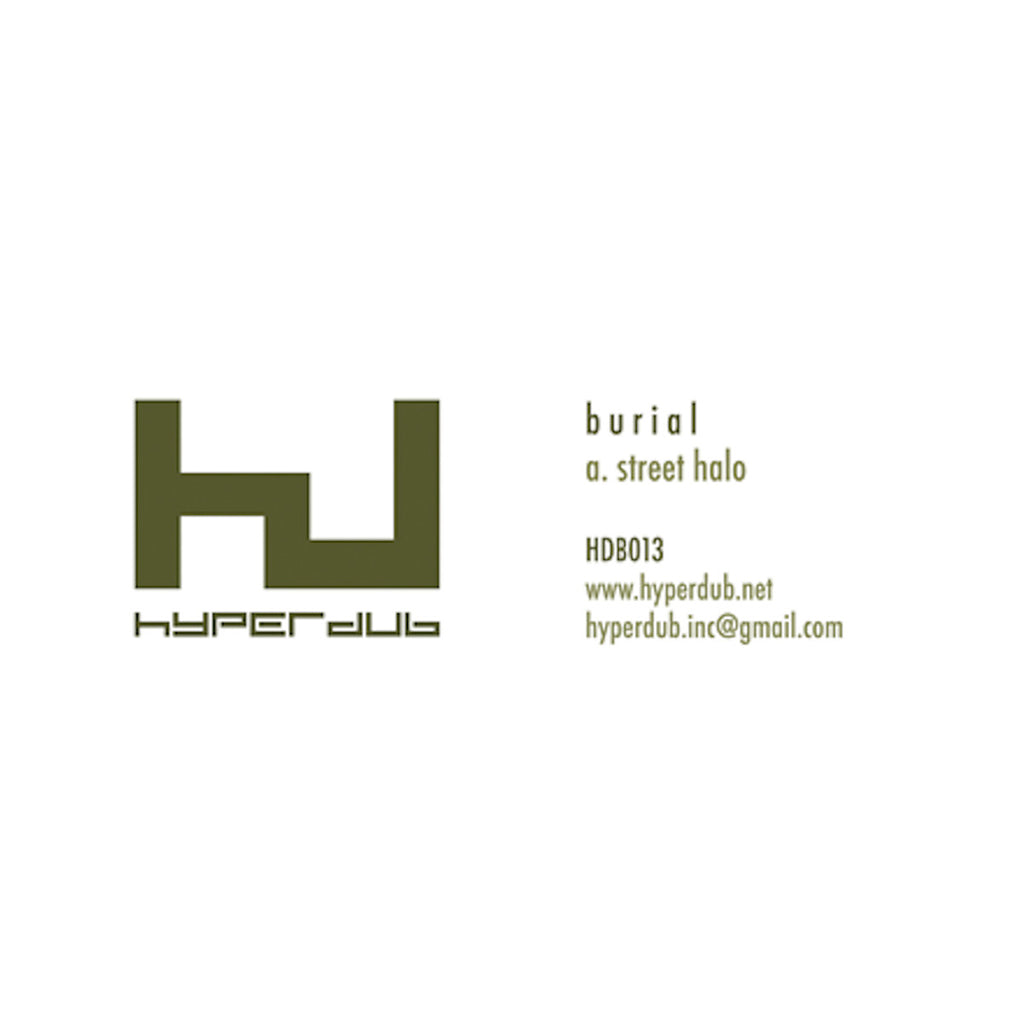 BURIAL - Street Halo - 12" EP - Vinyl