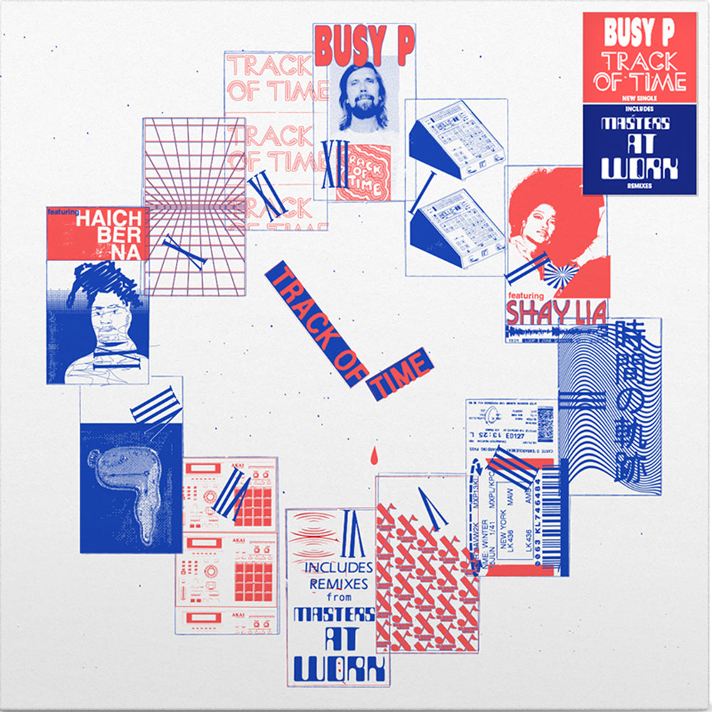 BUSY P - Track Of Time - 2 x 12" - Vinyl