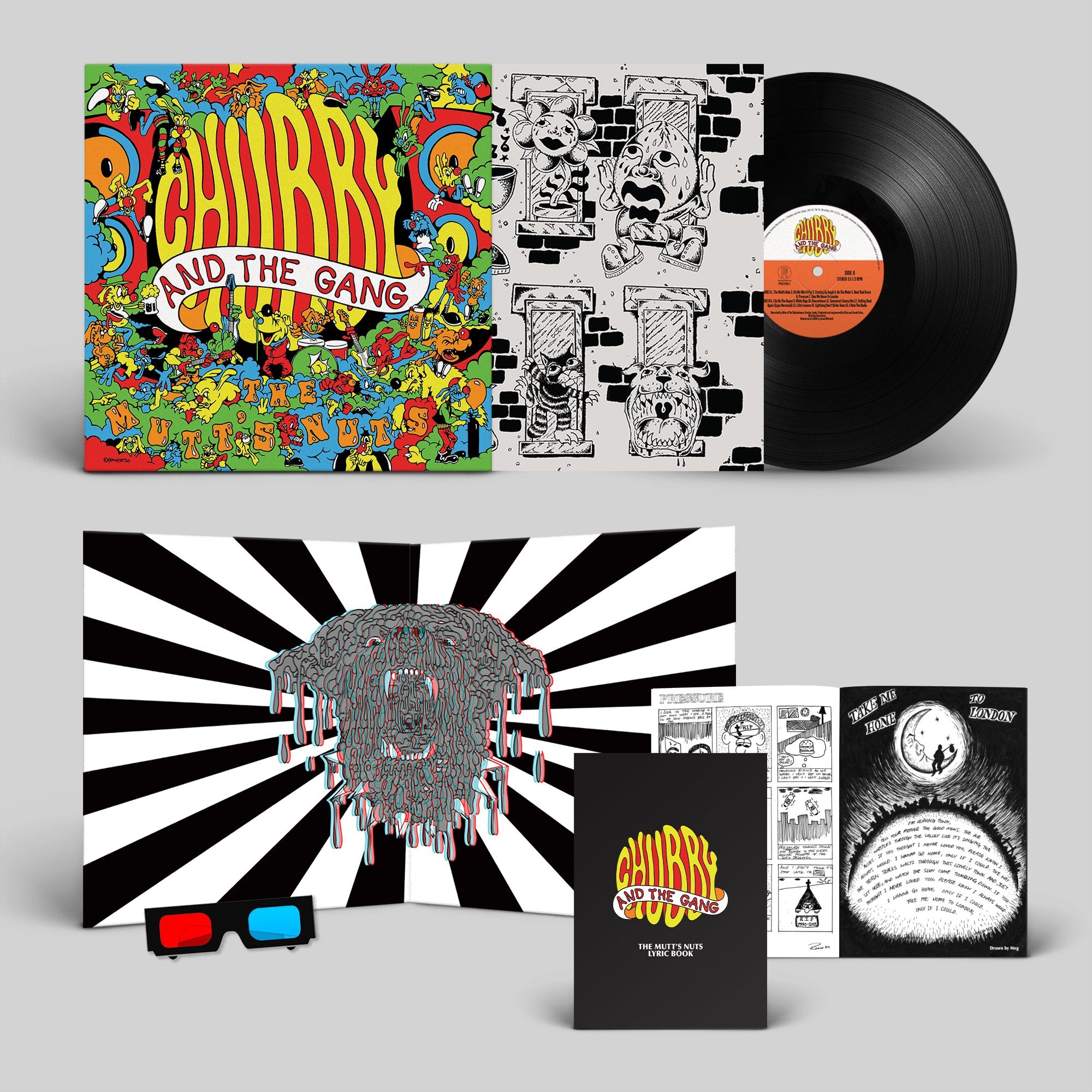 CHUBBY AND THE GANG - The Mutt's Nuts [Deluxe Edition] - LP - Black Vinyl