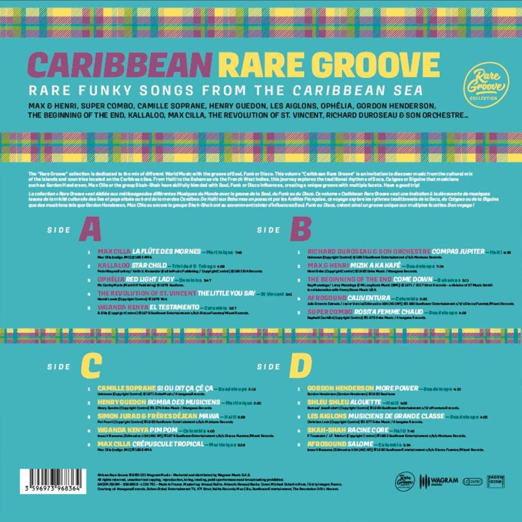 VARIOUS - Caribbean Rare Groove (Rare Funky Songs From The Caribbean Sea) - 2LP - Vinyl