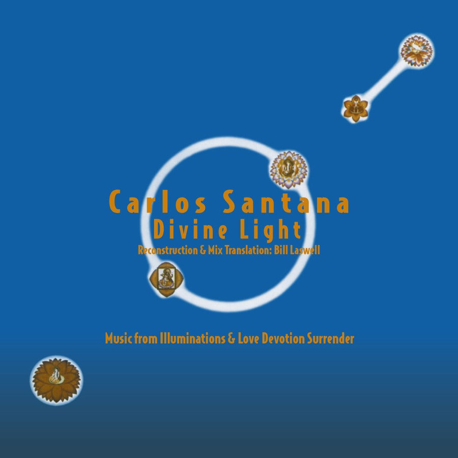 CARLOS SANTANA - Divine Light (Reconstruction & Mix Translation By Bill Laswell) - 2LP - Gatefold 180g Yellow, Red & Black Marbled Vinyl