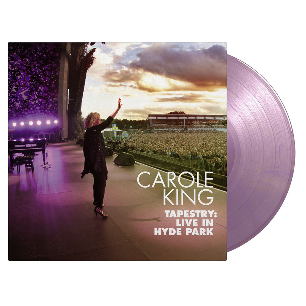 CAROLE KING - Tapestry: Live In Hyde Park (2023 Reissue) - 2LP - 180g Purple & Gold Marbled Vinyl