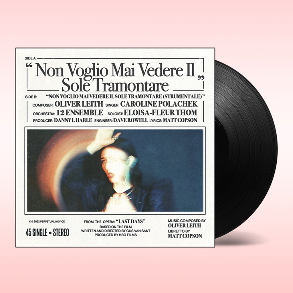 CAROLINE POLACHEK & THE 12 ENSEMBLE ORCHESTRA - Non Voglio Mai Vedere - 7" - Vinyl