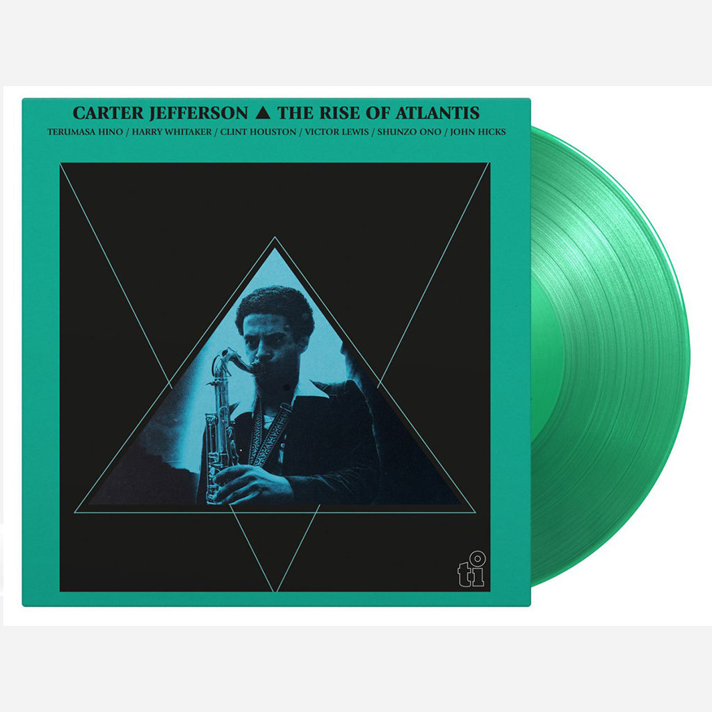 CARTER JEFFERSON - The Rise Of Atlantis (2023 Reissue) - LP - 180g Translucent Green Coloured Vinyl